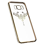 Чехол Devia Iris case для Samsung Galaxy S8 (Champagne Gold, гелевый)