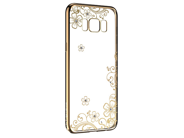 Чехол Devia Crystal Joyous для Samsung Galaxy S8 (Champagne Gold, пластиковый)