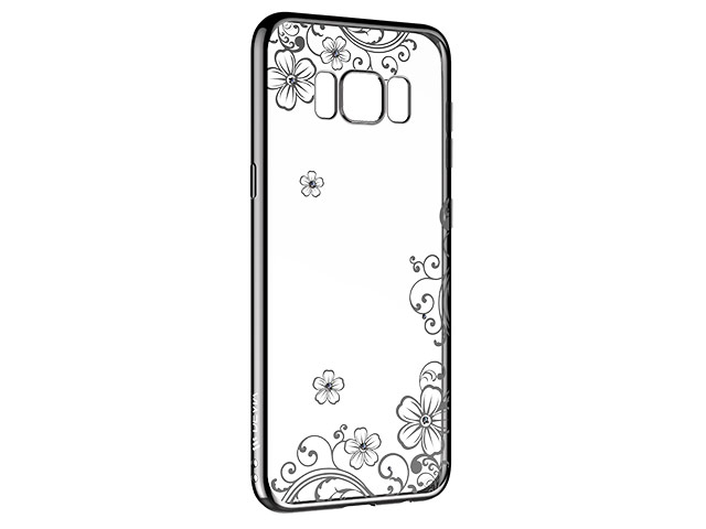 Чехол Devia Crystal Joyous для Samsung Galaxy S8 (Gun Black, пластиковый)