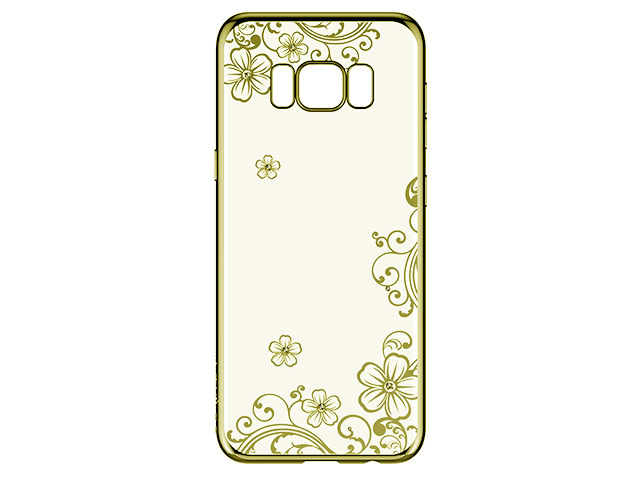 Чехол Devia Crystal Joyous для Samsung Galaxy S8 plus (Champagne Gold, пластиковый)