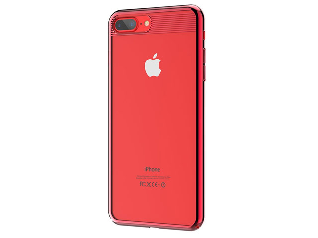 Чехол Comma Brightness case для Apple iPhone 7 plus (красный, пластиковый)
