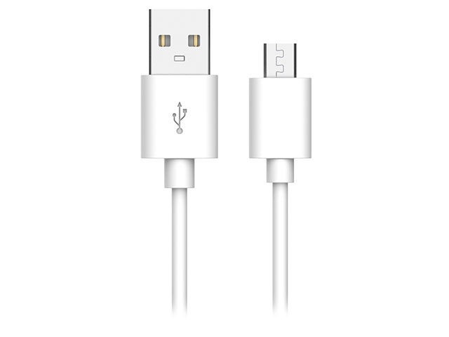 USB-кабель Vouni Sprint Cable универсальный (microUSB, 1 метр, белый)