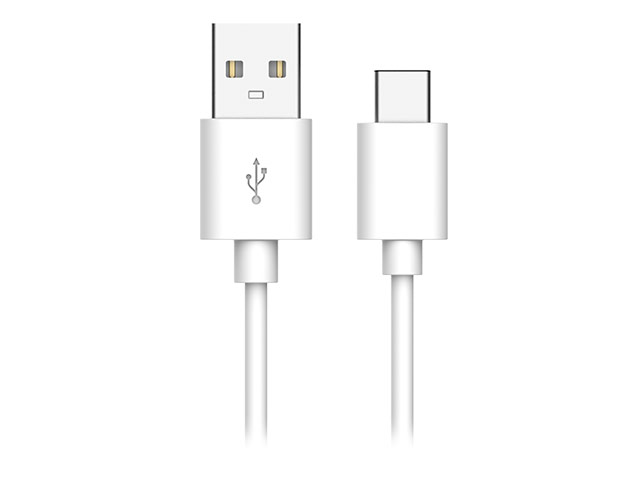 USB-кабель Vouni Sprint Cable универсальный (USB Type C, 1 метр, белый)