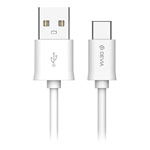 USB-кабель Devia Smart Cable универсальный (USB Type C, 1 метр, белый)
