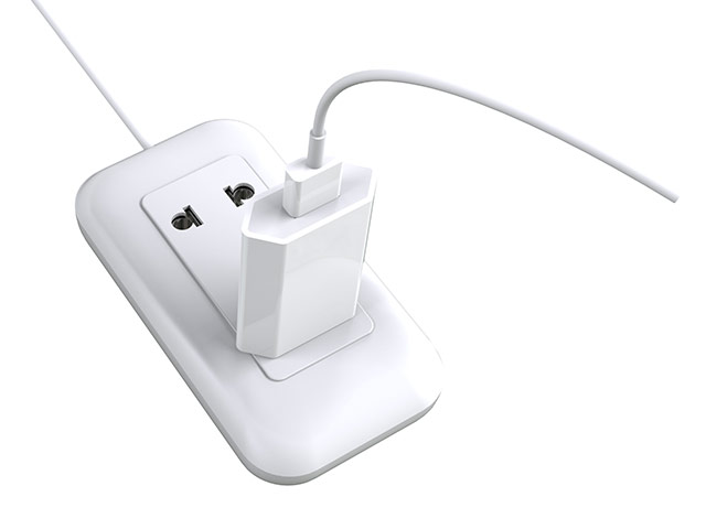 Зарядное устройство Devia Smart Charger универсальное (сетевое, USB Type C, 1A, белое)