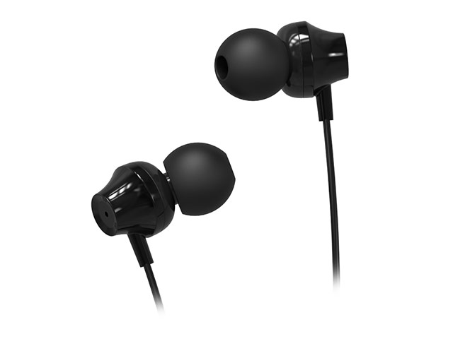 Наушники Devia Ripple D3 Ripple In-Ear Headphones (черные, пульт/микрофон, 20-20000 Гц)