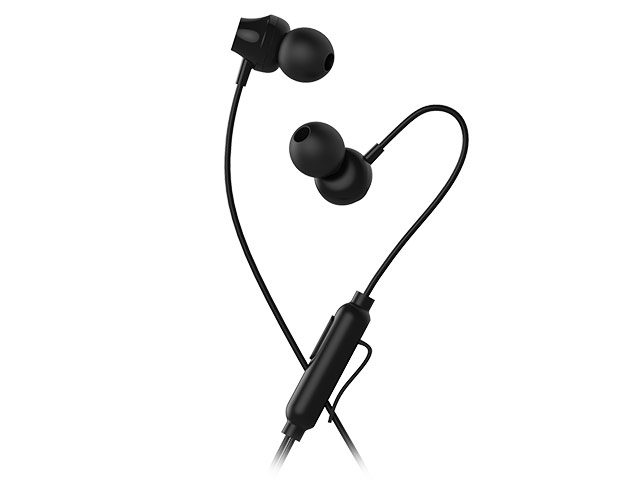 Наушники Devia Ripple D3 Ripple In-Ear Headphones (черные, пульт/микрофон, 20-20000 Гц)