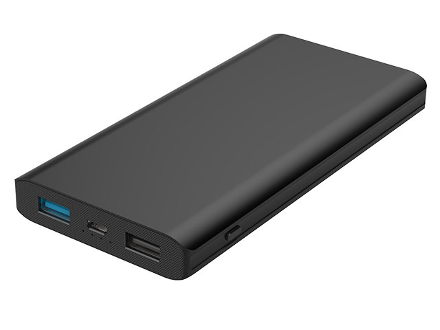 Внешняя батарея Devia King Kong QC 3.0 Power Bank универсальная (10000 mAh, черная, Fast Charge)