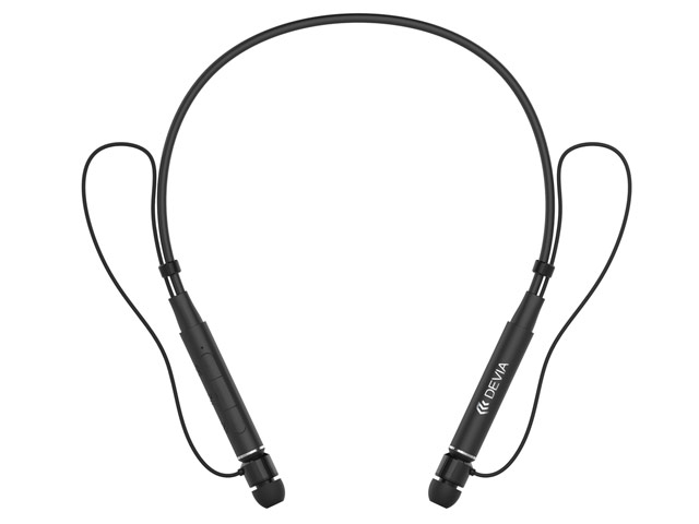 Беспроводные наушники Devia Schuck Sport Bluetooth Headset (черные, пульт/микрофон, 50-20000 Гц)