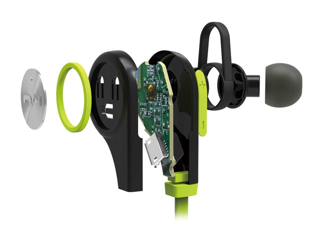 Беспроводные наушники Devia Swift Sport Bluetooth Headset (белые, пульт/микрофон, 20-20000 Гц)