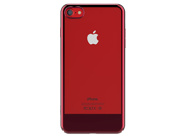 Чехол Vouni Sleek case для Apple iPhone 7 (красный, пластиковый)