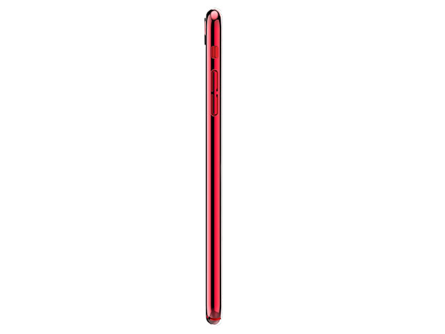Чехол Vouni Sleek case для Apple iPhone 7 plus (красный, пластиковый)