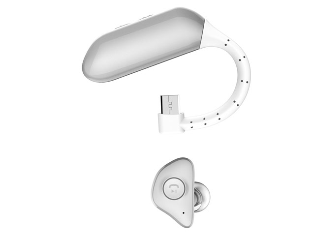 Bluetooth-гарнитура Comma Cochleae Bluetooth Headset (себеристая)
