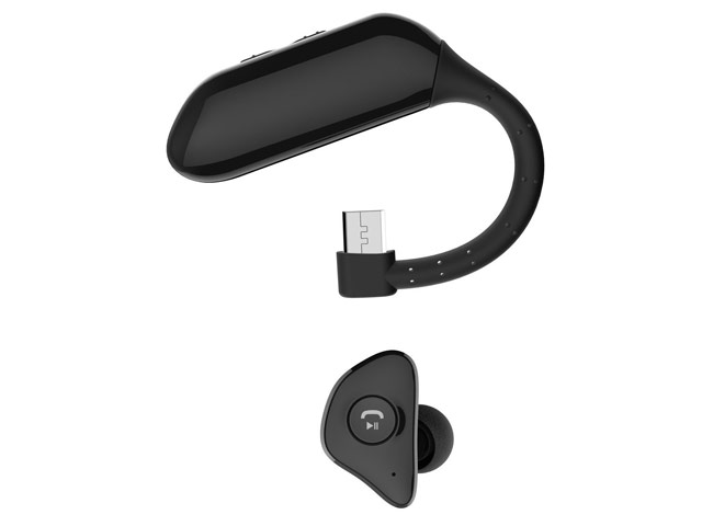 Bluetooth-гарнитура Comma Cochleae Bluetooth Headset (черная)