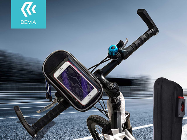 Держатель на руль велосипеда Devia Bicycle Waterproof Bag универсальный (5.5