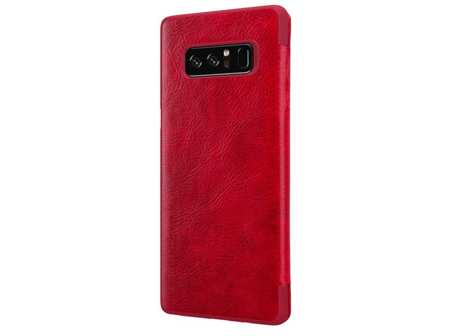 Чехол Nillkin Qin leather case для Samsung Galaxy Note 8 (красный, кожаный)