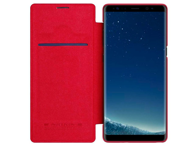 Чехол Nillkin Qin leather case для Samsung Galaxy Note 8 (красный, кожаный)