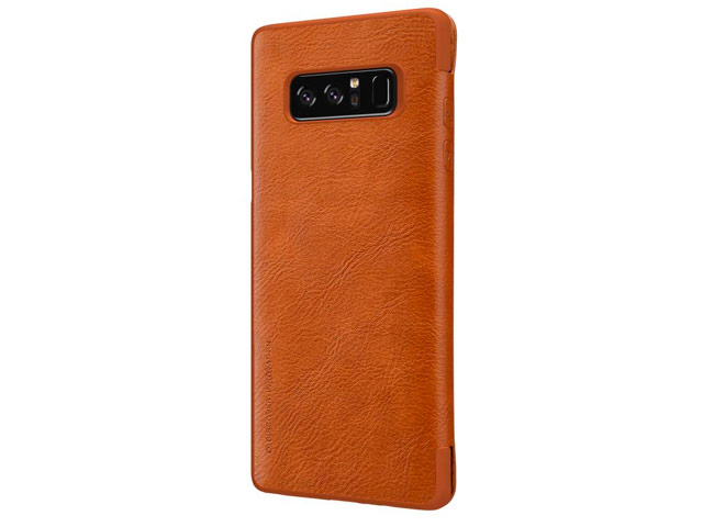 Чехол Nillkin Qin leather case для Samsung Galaxy Note 8 (коричневый, кожаный)