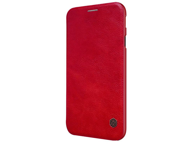 Чехол Nillkin Qin leather case для Samsung Galaxy J5 2017 (красный, кожаный)