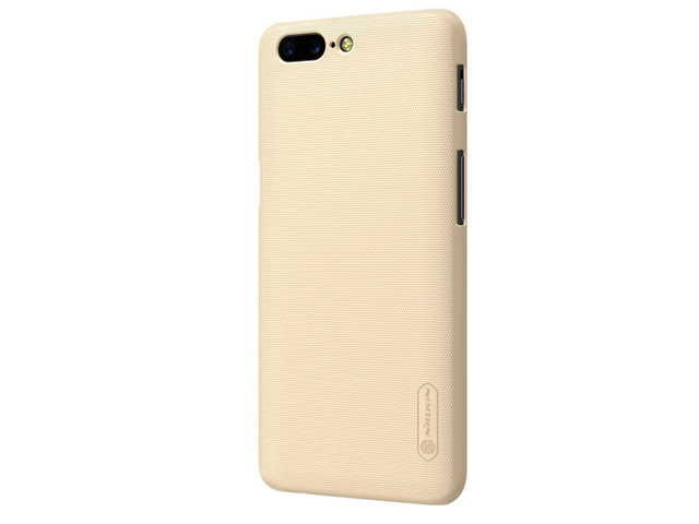 Чехол Nillkin Hard case для OnePlus 5 (золотистый, пластиковый)
