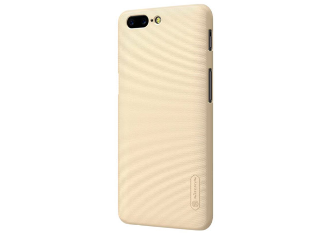 Чехол Nillkin Hard case для OnePlus 5 (золотистый, пластиковый)