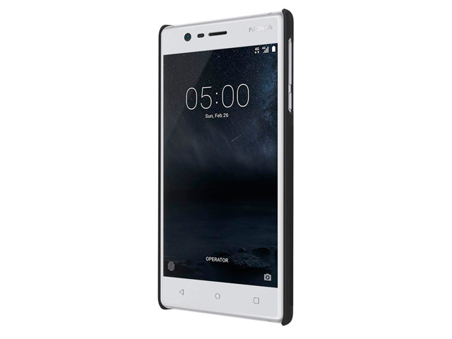 Чехол Nillkin Hard case для Nokia 3 (черный, пластиковый)