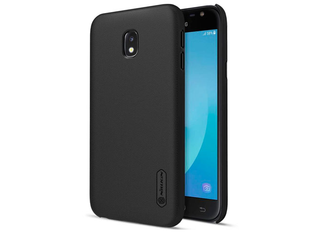 Чехол Nillkin Hard case для Samsung Galaxy J3 2017 (черный, пластиковый)
