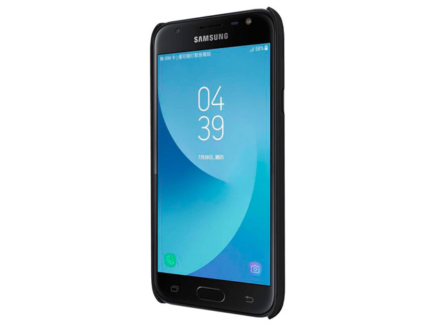 Чехол Nillkin Hard case для Samsung Galaxy J3 2017 (черный, пластиковый)