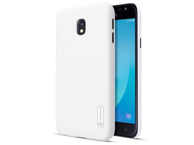Чехол Nillkin Hard case для Samsung Galaxy J3 2017 (белый, пластиковый)