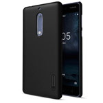 Чехол Nillkin Hard case для Nokia 5 (черный, пластиковый)