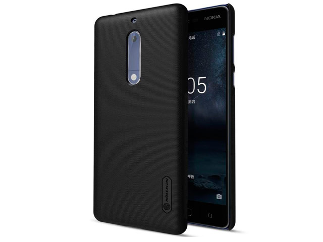 Чехол Nillkin Hard case для Nokia 5 (черный, пластиковый)