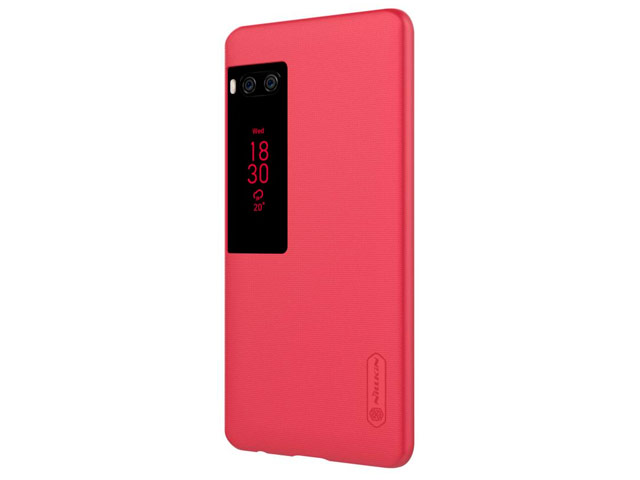 Чехол Nillkin Hard case для Meizu Pro 7 (красный, пластиковый)