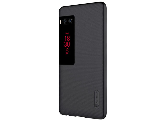 Чехол Nillkin Hard case для Meizu Pro 7 plus (черный, пластиковый)