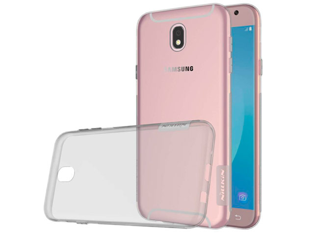 Чехол Nillkin Nature case для Samsung Galaxy J7 2017 (серый, гелевый)