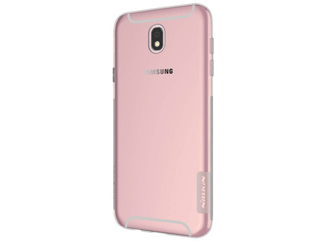 Чехол Nillkin Nature case для Samsung Galaxy J7 2017 (серый, гелевый)