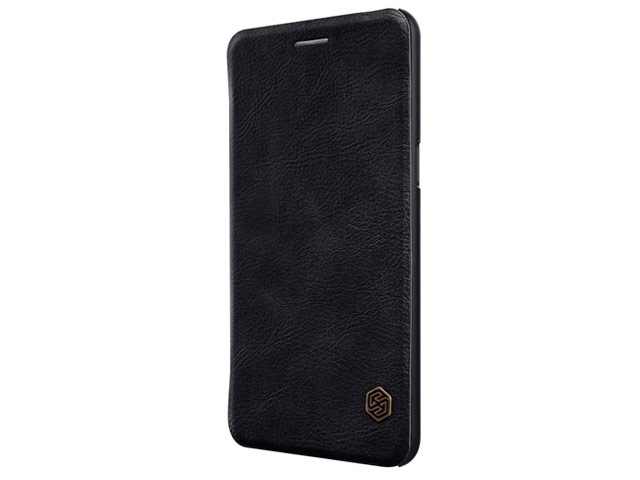 Чехол Nillkin Qin leather case для OnePlus 5 (черный, кожаный)