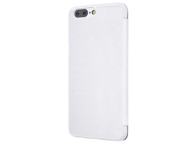Чехол Nillkin Qin leather case для OnePlus 5 (белый, кожаный)