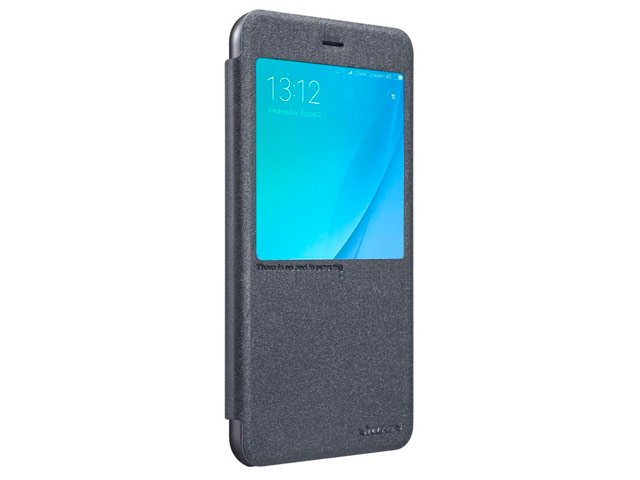 Чехол Nillkin Sparkle Leather Case для Xiaomi Mi 5X (темно-серый, винилискожа)