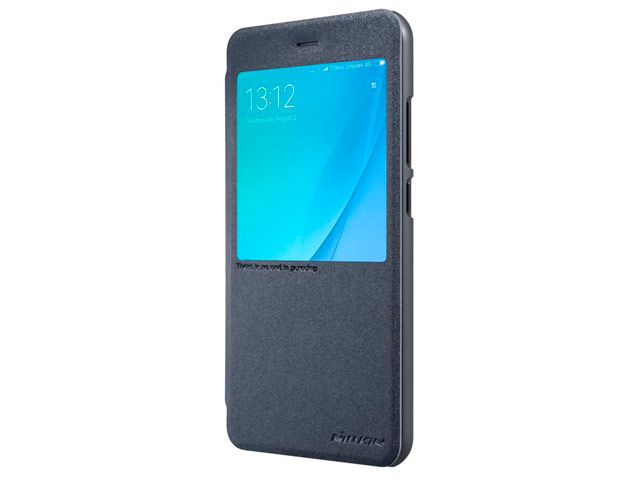 Чехол Nillkin Sparkle Leather Case для Xiaomi Mi 5X (темно-серый, винилискожа)