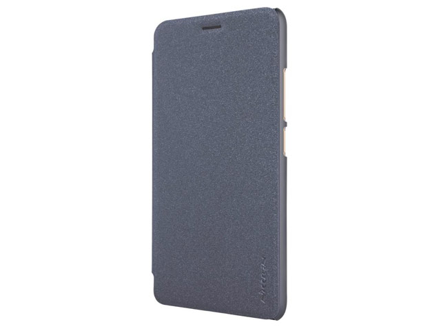 Чехол Nillkin Sparkle Leather Case для Meizu M5C (темно-серый, винилискожа)