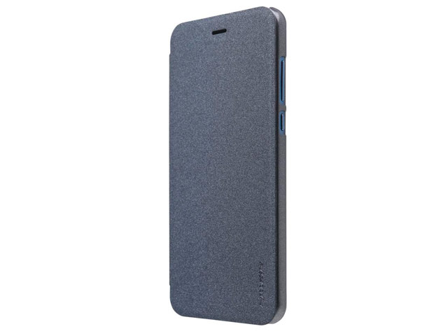 Чехол Nillkin Sparkle Leather Case для Huawei Nova 2 (темно-серый, винилискожа)