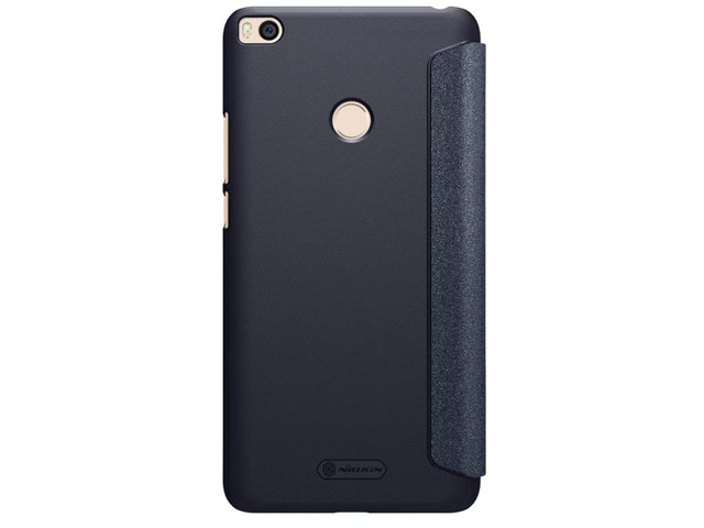 Чехол Nillkin Sparkle Leather Case для Xiaomi Mi Max 2 (темно-серый, винилискожа)