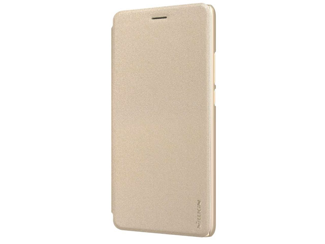 Чехол Nillkin Sparkle Leather Case для Xiaomi Mi Max 2 (золотистый, винилискожа)