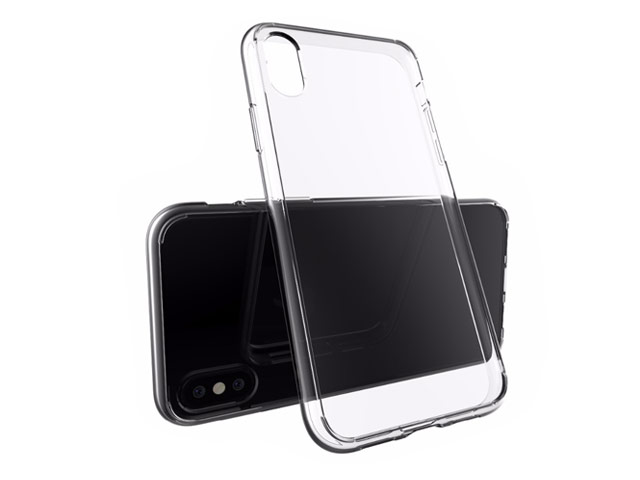 Чехол Yotrix UltrathinCase для Apple iPhone X (прозрачный, гелевый)