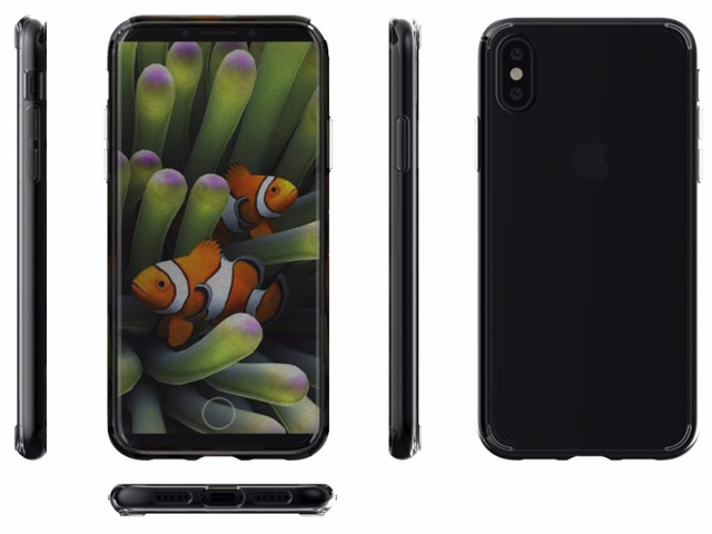 Чехол Yotrix UltrathinCase для Apple iPhone X (прозрачный, гелевый)