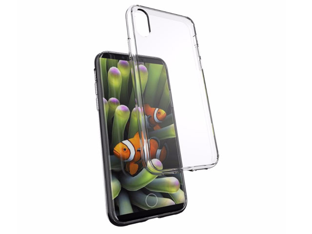 Чехол Yotrix UltrathinCase для Apple iPhone X (прозрачный, гелевый)