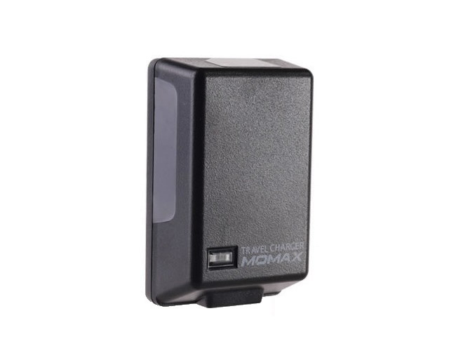 Зарядное устройство Momax USB Travel Charger универсальное (microUSB, 220В, 1A, черное)