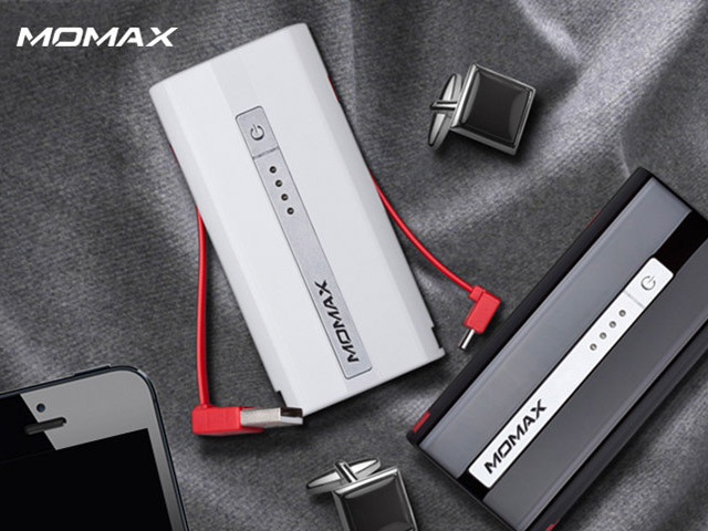 Внешняя батарея Momax iPower S3 External Battery Pack универсальная (microUSB, 30pin) (5600 mAh) (черная)