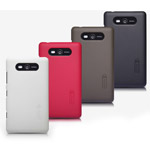 Чехол Nillkin Hard case для Nokia Lumia 820 (белый, пластиковый)