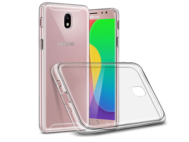 Чехол Yotrix UltrathinCase для Samsung Galaxy J7 2017 J730 (прозрачный, гелевый)